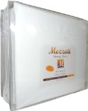 Mezzati Luxury Bed Sheets Set - Sale - Best Softest Coziest Sheets Ever - High Quality 1800 Prestige Collection Brushed Microfiber Bedding - Money Back Guarantee White Queen