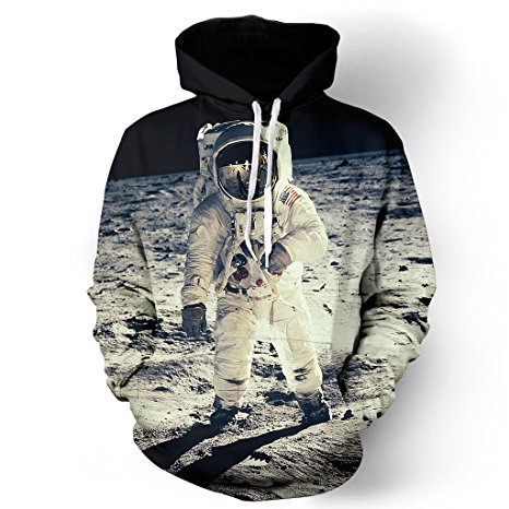 XMiniLife New Digital Print Hoodie Sweatshirt