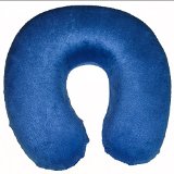 Travel Pillow with Memory Foam from VF Link Offers Best Neck Support Pillows when Sleeping in Airplanes Cars and Trains Easy to Carry for Air Travel with Inner Foam and Zippered Removable Washable Soft Outer Fabric Get a Comfortable Sleep Anywhere