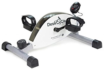 New - DeskCycle premium quality low profile design mini exercise bike for an invigorating work-workout, turn your office chair into a fitness work station. Smooth, whisper quiet magnetic resistance ideal for office, home or commercial use. Get fit whilst improving your health and productivity, easily fits under a desk or table.