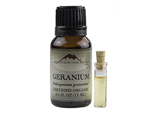 Mountain Rose Herbs Geranium Essential Oil 1/2 oz