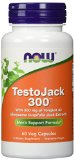 NOW Foods TestoJack 300 -- 60 Veg Capsules