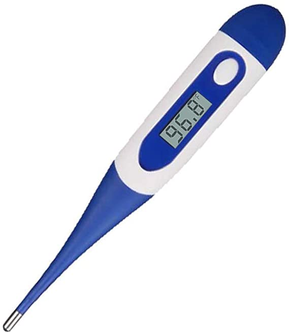 Digital Thermometer Medical - Fever Thermometer, Oral Rectal Armpit Thermometer with Accurate Reading for Baby Kids and Adults (°F)