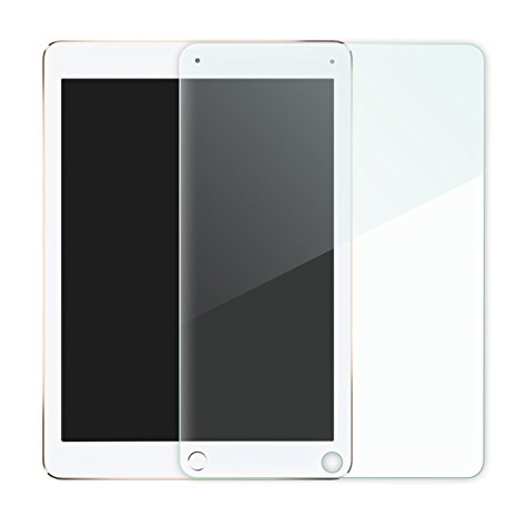 MoKo Screen Protector for iPad Mini 4, [Tempered Glass][Oleophobic Coating][Bubbles-free] for Apple iPad Mini 4 2015 Tablet
