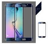 KarticeTM Samsung Galaxy S6 Edge Plus 57 Curved 3D Full Coverage Premium Tempered GlassUltra Thin 02mm Tempered Glass Screen Protector for Galaxy S6 Edge PLUS 57Mirror Effect Blue
