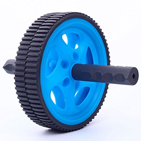 LiveupSPORTS Exercise AB Wheel Roller Pro Abdominal with Foam Handles for Fitness Workout Gym Training