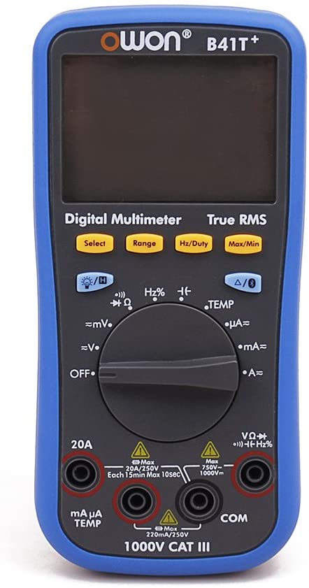 OWON B41T  4 1/2 Digital Multimeter With Bluetooth True RMS Backlight Test Meter