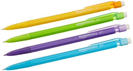 AmazonBasics Mechanical Pencils 0.7mm, Pack of 24