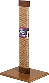 Prevue Pet Products Kitty Power Paws Tall Flat Post, Natural