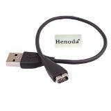 Henoda Black Replacement USB Charger Cable for Fitbit Charge HR Band Wireless