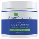 ULTIMATE Dead Sea Mud Facial Mask A 100 Pure Skin Cleanser Clarifier Detoxifier and Natural Moisturizer This Restorative Anti-Aging Mask Improves Overall Complexion Aids in Reducing Acne Blemishes and the Appearance of Fine Lines and Wrinkles for Younger Healthier Looking Skin Large 16 oz Container 100 Guaranteed