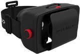 Homido Virtual Reality Headset for 4-6 iPhoneAndroidWindows Smartphones Similar to Google Cardboard Oculus Rift and Samsung Gear VR