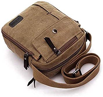Goatter Messenger Bag (Got-MS-Khaki-Z_Brown)