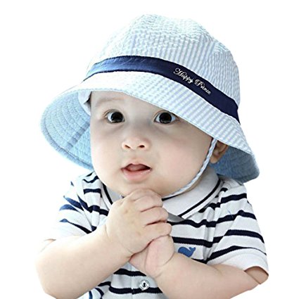Balight Baby Boys' Bucket Sun Protection Hat with Breathable Cap hat