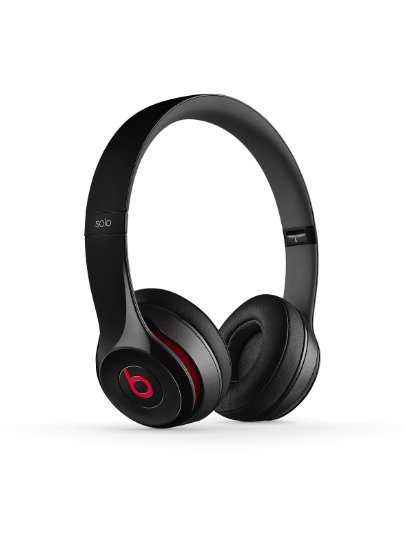 Beats Solo 2 Wired On-Ear Headphone - Black