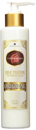 Thermalabs Original Natural Self Tanner Sunless Tanning Solution, 6 fl oz