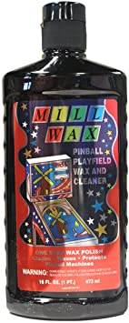 Mill Wax Pinball Machine Playfield Cleaner and Polish