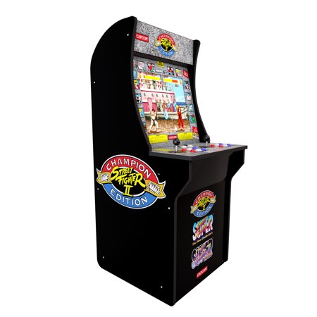 Arcade1Up Street Fighter 2 Machine, 4ft