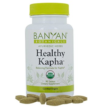 Banyan Botanicals Healthy Kapha - Certified Organic, 90 Tablets - Balancing Formula for Kapha