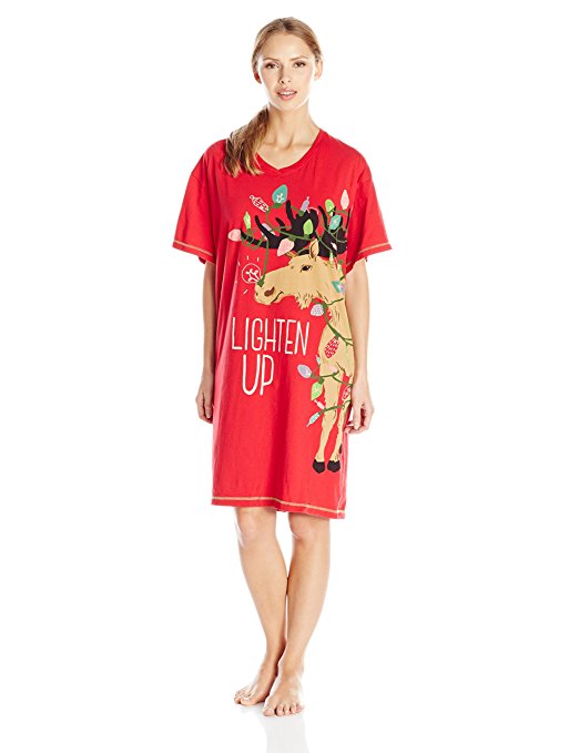 Little Blue House By Hatley Women's Holiday Sleepshirts