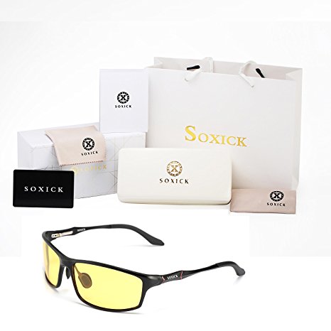 Polarized Professional HD Night Vision Driving Glasses Outdoors Anti-glare Sunglasses