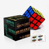 Rubiks Cube by Just-f-Care Top Quality Proffesional Speed Edition Easy Turn Construction Traditional Size and Design Best Puzzle Game for Beginners and Adults Kids Boys Girls Mom and Dad Inspiring 6 New Challenges Original and Attractive Packaging Perfect Gift