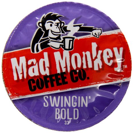 Mad Monkey Coffee Capsules Swingin Bold 48 Count