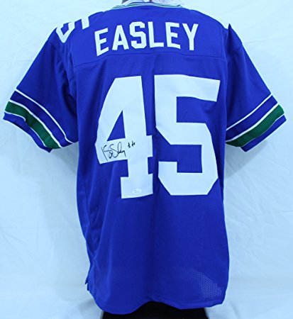 Kenny Easley Seattle Seahawks Autographed/Signed Jersey JSA