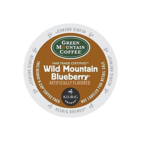 Green Mountain Wild Mountain Blueberry, 24-Count,0.33 Oz EA Net Wt. 7.9 Oz.