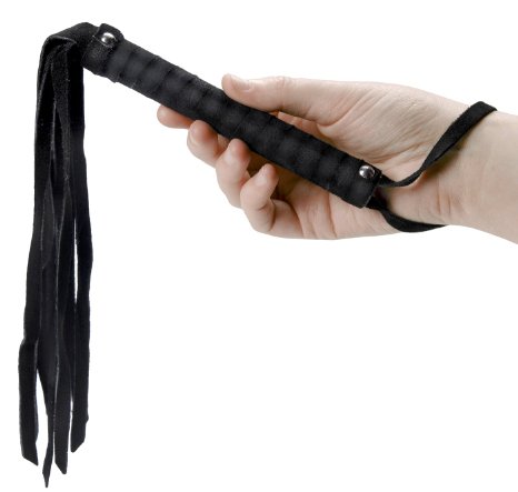HB Leather Cat Tails Premium Suede Hand Whip