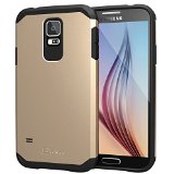 S5 case JETech Super Protective Samsung Galaxy S5 Case Slim Ultra Fit for Galaxy S5  Galaxy SV  Galaxy S V Two-Layer Champagne Gold