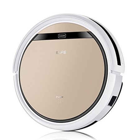 ILIFE V5s Pro 2-in-1 Vacuuming & Mopping Robot Vacuum, White and Gold
