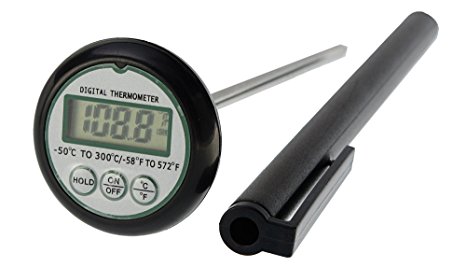 BlizeTec Digital Meat Thermometer: All in One Pocket-Sized Instant-Read Thermometer (Dual Temperature Mode Reading)