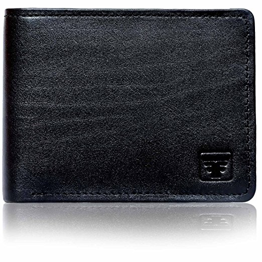 Fashion Freak Genuine Leather Bi Fold Black Wallet For Men