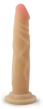 Eden 775 Beginner Realistic Dildo Suction Cup Harness Compatible Beige