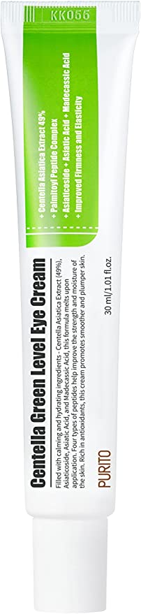 PURITO Centella Green Level Eye Cream 30Ml For Effective Wrinkle Care With Rejuvenating, Pack of 1