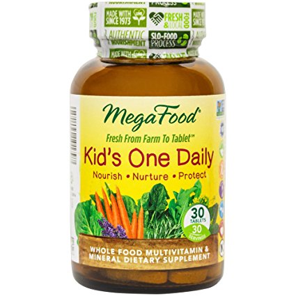 MegaFood - Kid's One Daily, Supports Healthy Growth & Development, 30 Tablets (FFP)