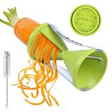 Kitchen Active Spiralizer Spiral Slicer Zucchini Spaghetti Pasta Maker Green