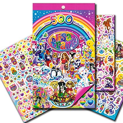 Lisa Frank Stickers ~ Over 500 Stickers