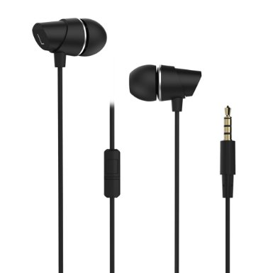Earphones,UINSTONE In-Ear Earbuds Earphones Headphones Headset with Mic Microphone Stereo Bass 3.5mm Jack for iPhone, iPod, iPad, Android, MP3 Player