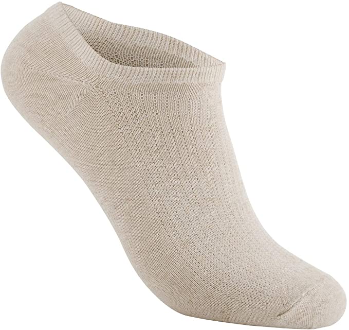 Hemp Socks for Men & Women – Athletic Comfort Low Cut Ankle Socks (Pack of 2 Unisex)
