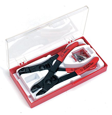 Stanley Proto J380 Proto Pliers Set with Replaceable Tips, Small, 18-Piece