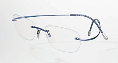Silhouette Eyeglasses Titan Minimal Art The Must Collection Chassis 7799, Model 7613