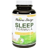 Natural and Effective Sleep Formula - Contains Pure Melatonin Sleep Enhancers Potent and Safe Magnesium and GABA gamma-Aminobutyric Acid Relaxants - Fall Asleep Fast and Stay Asleep with Our Unique Blend of Proven Natural Sleeping Aids - No Harsh Side Effects - Guaranteed by Natures Design
