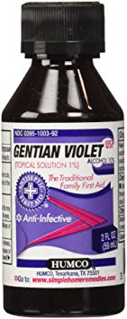 Humco Gentian Violet Topical Solution 1% Liquid - 2 Fl Oz