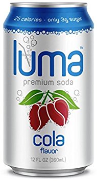 Luma Premium Soda, 12-Pack, Cola