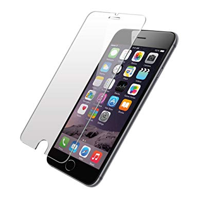 LAX Gadgets Premium Tempered Glass Screen Protector for Apple iPhone 6 - Retail Packaging - Clear
