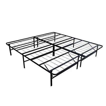 Homegear Platform Metal Bed Frame / Mattress Foundation - King Size