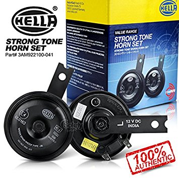 Hella Full Tone Car Horns 12V High & Low For Bikes & Cars