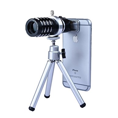 Flexible Tripod Phone Camera Lens Mini Telephoto Lens Holder